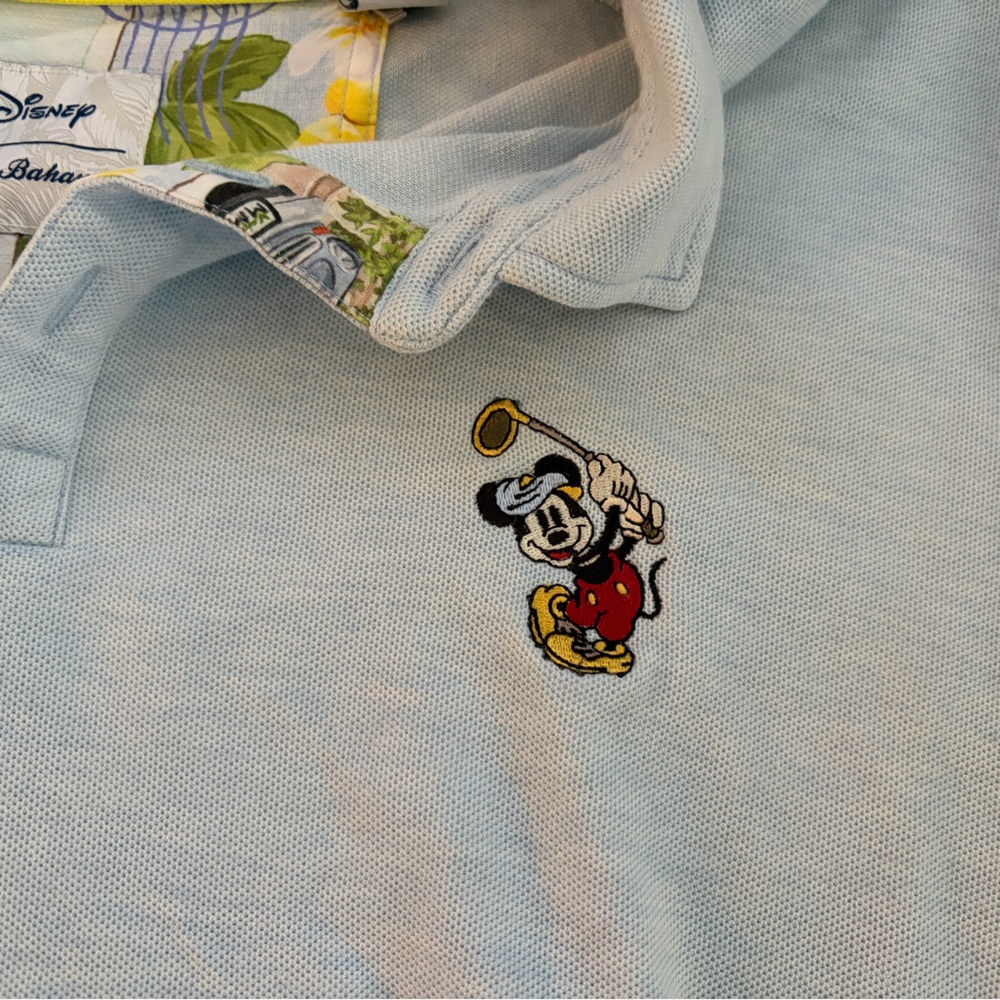 Disney x Tommy Bahama Mickey Golf Polo - Picture 2 of 3